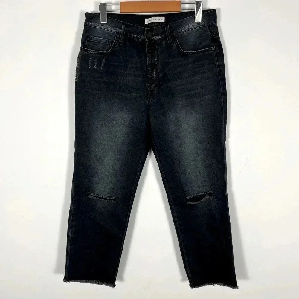 Carly & Ivy cropped jeans 29x25